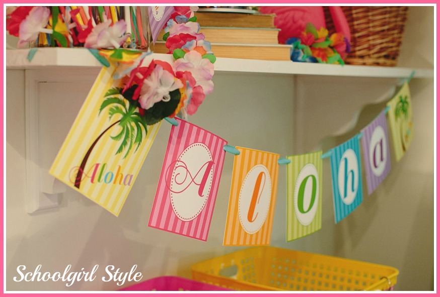 Luau Theme