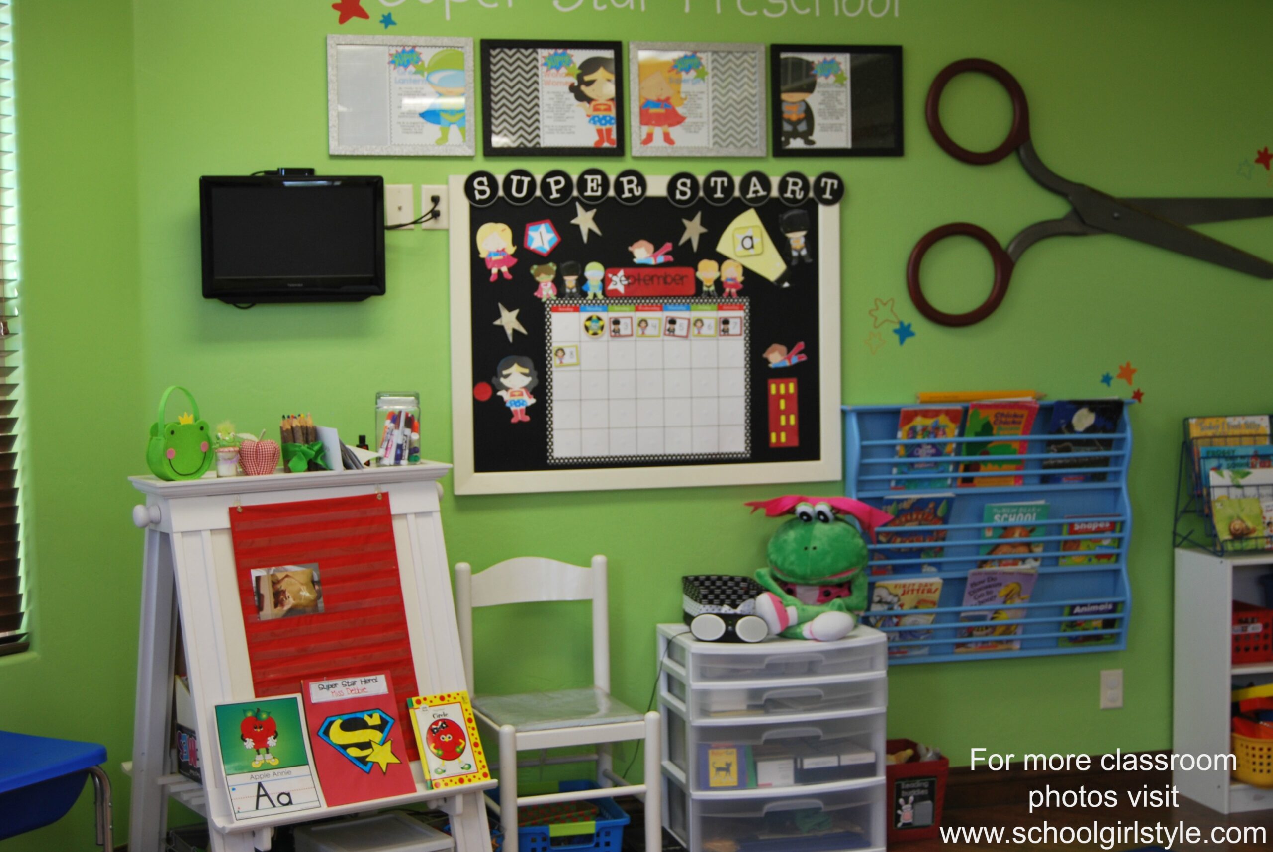 Super Adorable Superhero Classroom!