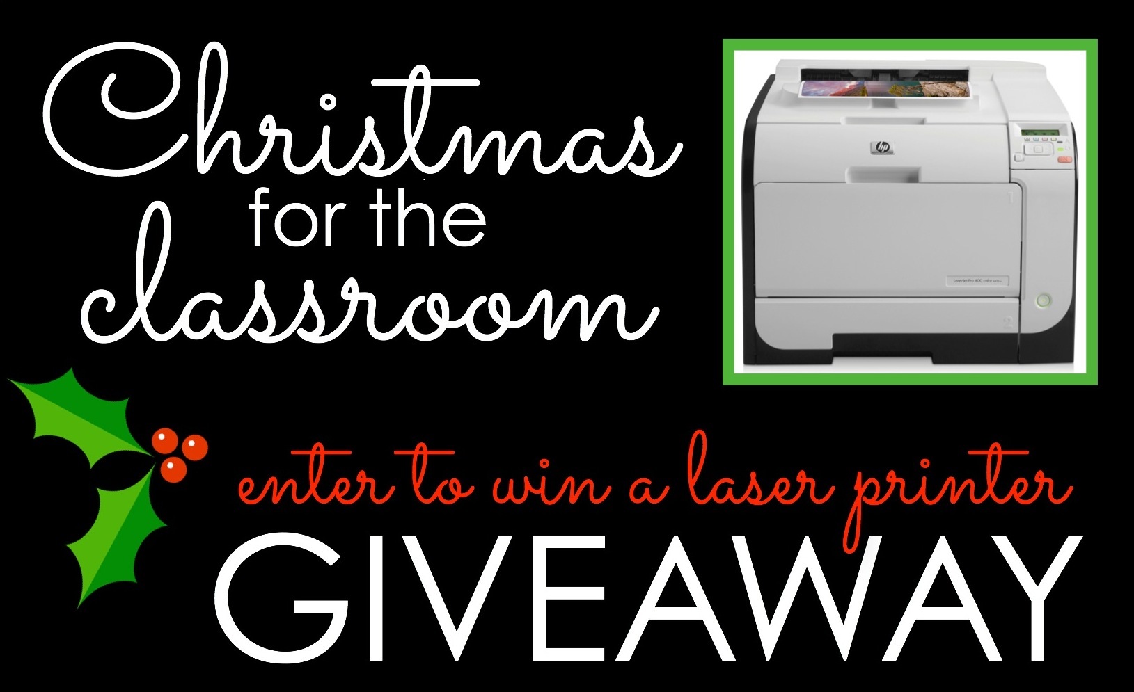 Christmas for the Classroom Giveaway