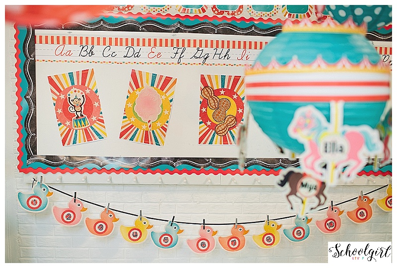 “Vintage Circus”  Classroom Decor Collection