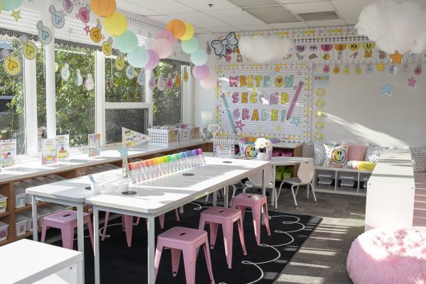 digital decor in classroom