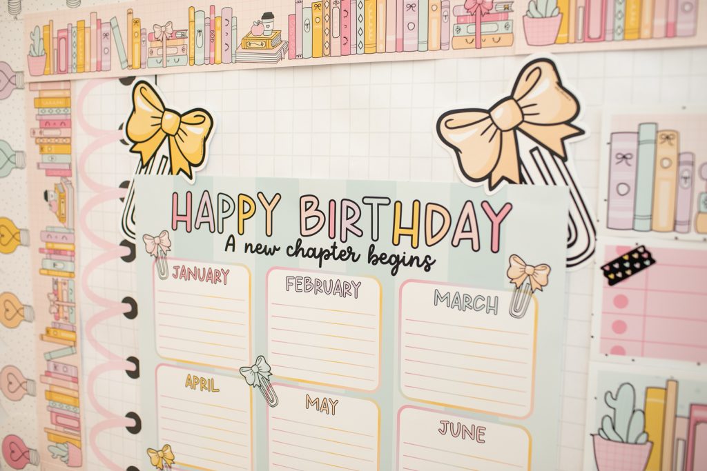 birthday chart for classrooms